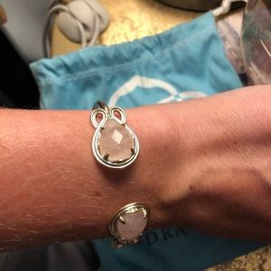 Kendra Scott rose cuff bracelet